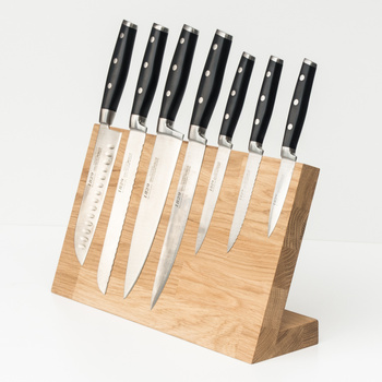 Oak knive block (7 knives) 
