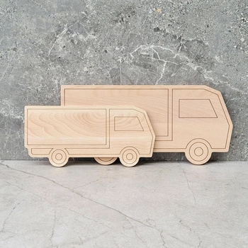 Truck shaped cutting board Large 395x180x15 mm