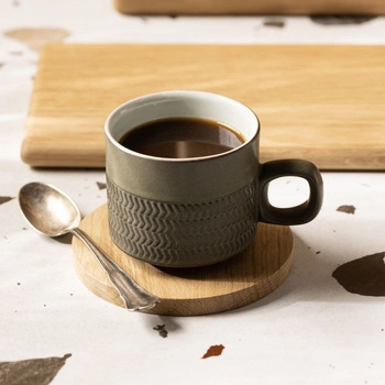 Oak coaster ∅100 mm