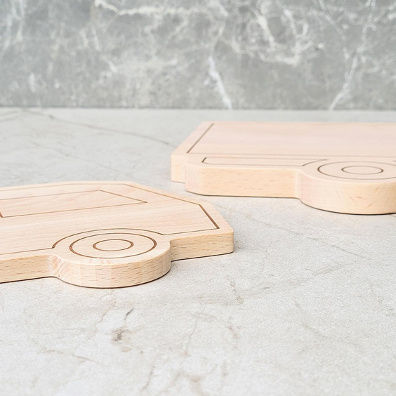 Truck shaped cutting board Large 395x180x15 mm