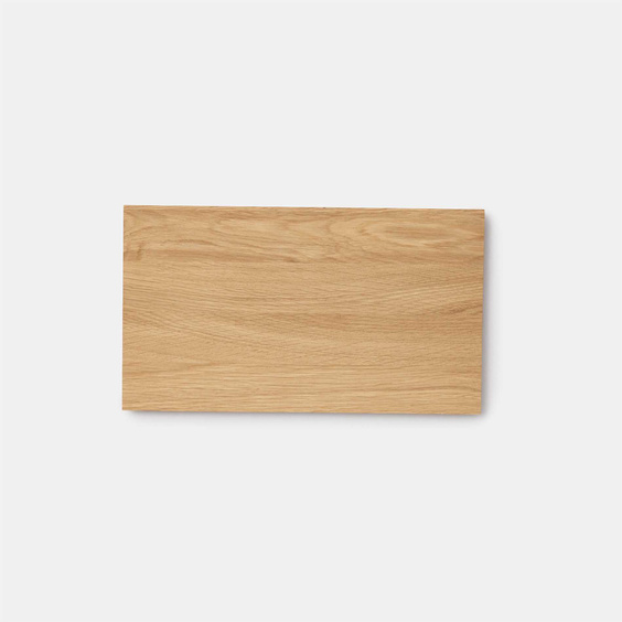 Oak cutting board with oblique sides 300x170x15mm
