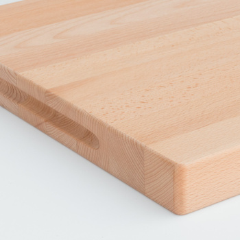 Bukowy blok do krojenia bez rowka 395x295x40 mm