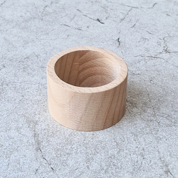 Beech egg holder dia50x30mm