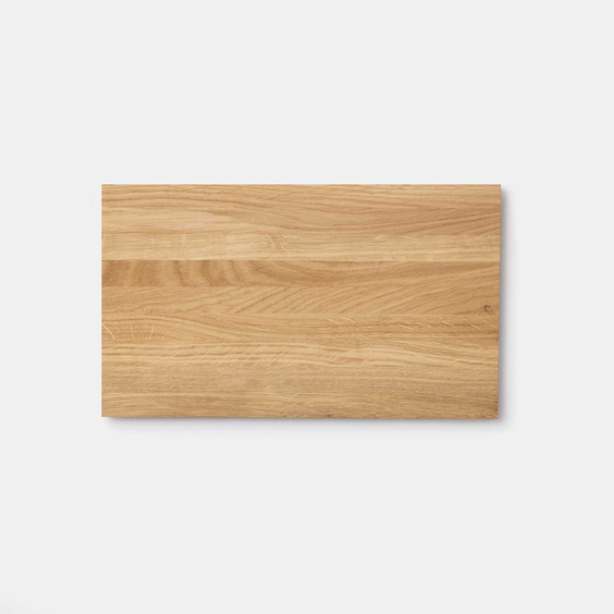 Deska dębowa ze skośnymi uchwytami 340x200x15mm