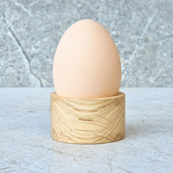 Dębowa podstawka na jajko fi50x30mm