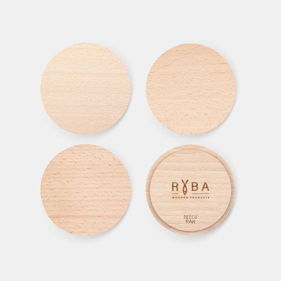 Set of samples of candle lids