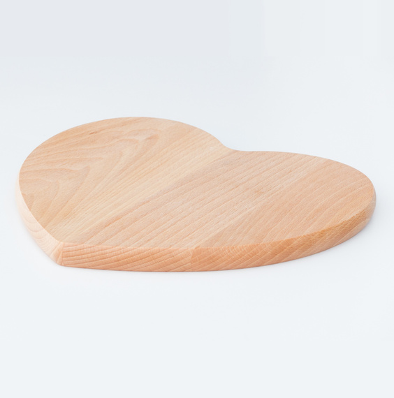 Deska serce 225x240x15 mm