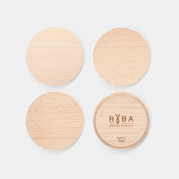 Set of samples of candle lids