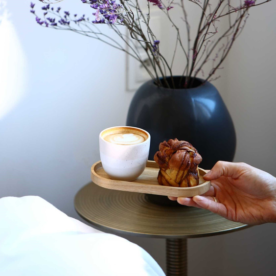 Budget Oak mini deco tray 200x100x15 mm