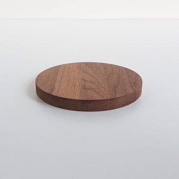 American wallnut coaster ∅100 mm