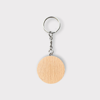 Keychain with screw ∅40mm