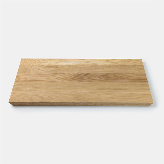 Oak cutting board with oblique sides 450x250x15mm