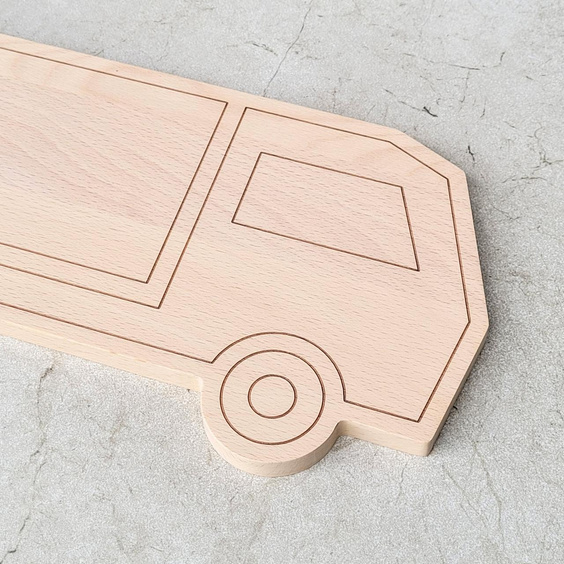 Deska do krojenia ciężarówka Duża 400x185x15 mm
