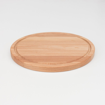 Deska do krojenia okrągła bukowa ∅220x15 mm
