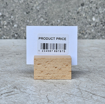 Wooden mini postcard stand 34 mm 