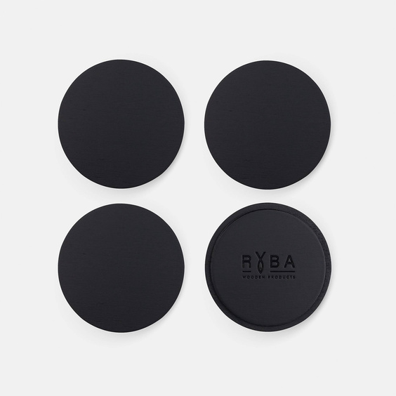 Set of samples of candle lids