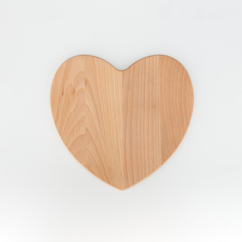 Deska serce 260x280x15 mm