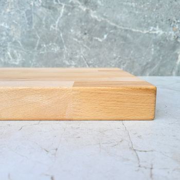Bukowy blok do krojenia bez rowka 395x295x40 mm