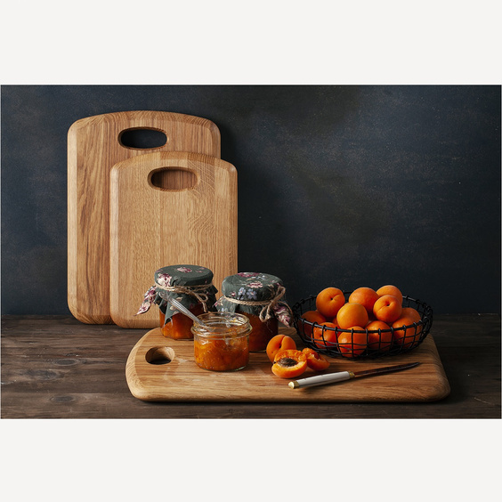 Oak cutting board (large) 450x300x20 mm