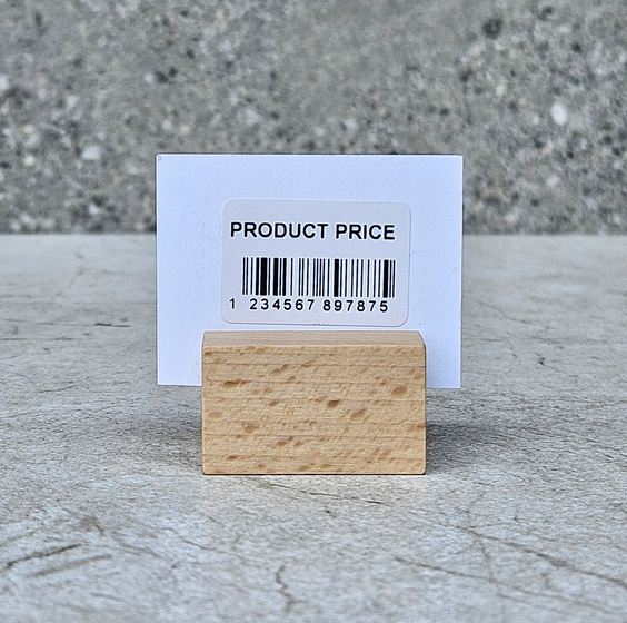 Wooden mini postcard stand 34 mm 