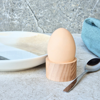 Beech egg holder dia50x30mm