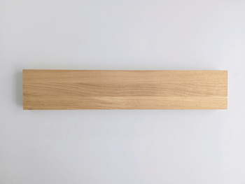 Blok magnetyczny wiszący dębowy  450x90x30 mm