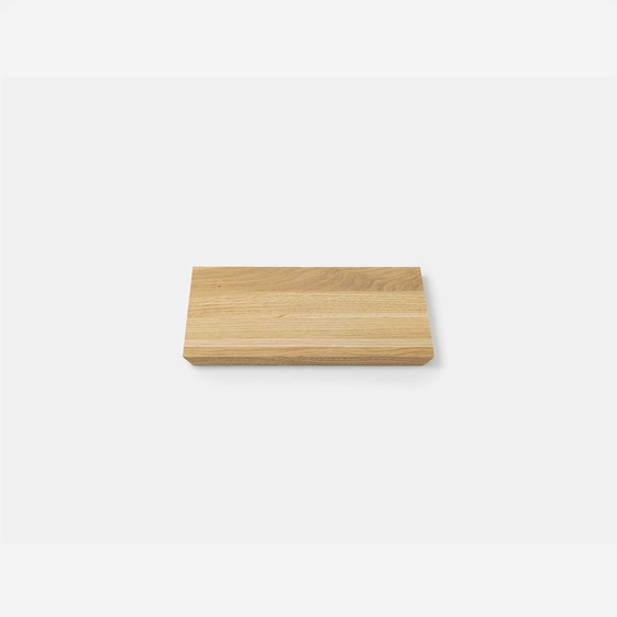 Oak cutting board with oblique sides 220x140x10mm