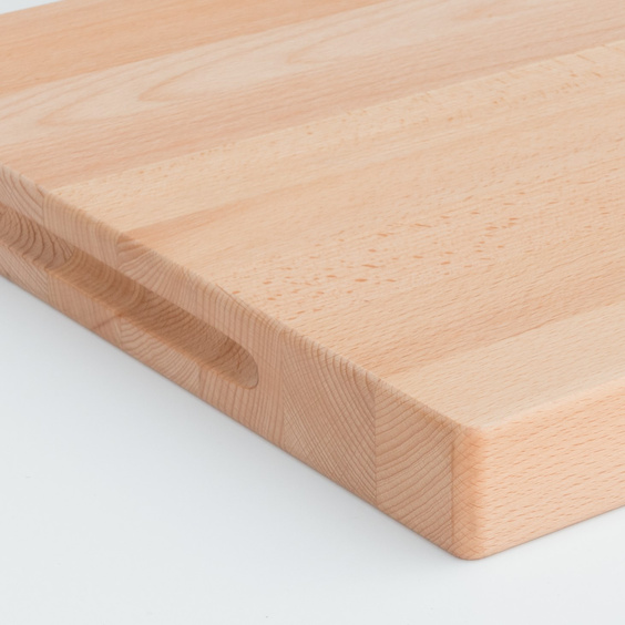 Bukowy blok do krojenia bez rowka 395x295x40 mm