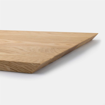 Oak cutting board with oblique sides 220x140x10mm