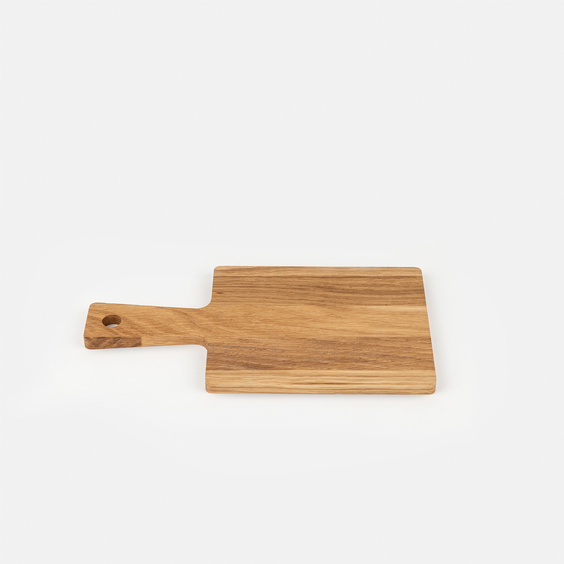 Oak cutting board with handle 250x130x9mm