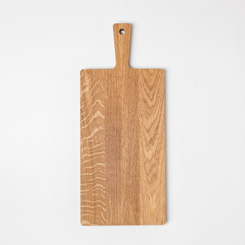 Oak cutting board with handle 480x200x20 mm
