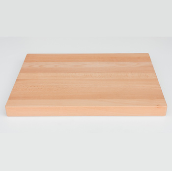 Bukowy blok do krojenia bez rowka 395x295x40 mm