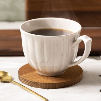 Thermoash wood coaster ∅100 mm