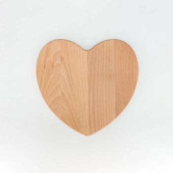 Deska serce 260x280x15 mm