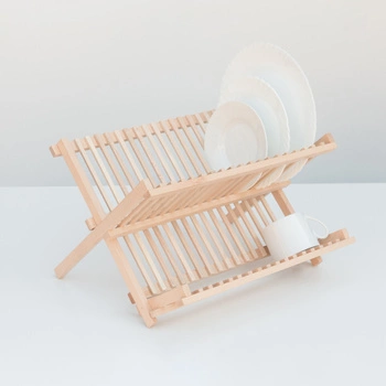 Suszarka do naczyń bukowa 420x380 mm